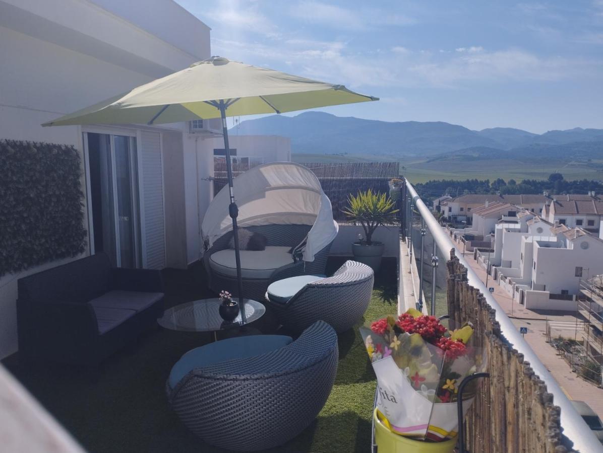 Atico Rilque, Apartamentos Independientes Con Jacuzzi Privado Y Terraza En ロンダ エクステリア 写真